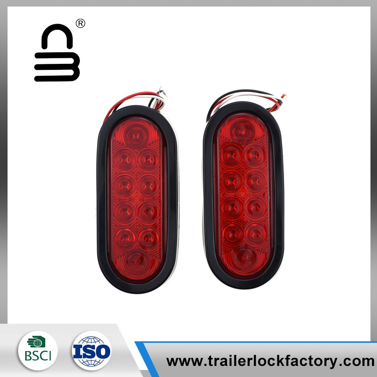 6 Inch 10 Led Ovaal Stop Trail Draailicht